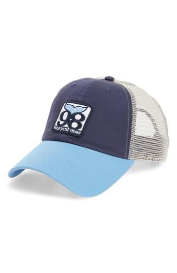 Men's Vineyard Vines Low Pro 98 Patch Ball Cap - Blue