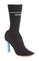 Women's Vetements Sock Boots Us / 36eu - Black