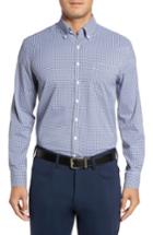 Men's Bobby Jones Ramsey Easy Care Gingham Sport Shirt - Blue