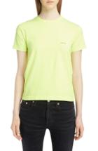 Women's Balenciaga Mini Logo Tee