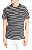 Men's Lacoste Striped T-shirt (m) - Black