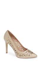 Women's Bcbg Harrah Perforated Pump M - Metallic