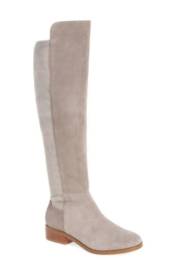 Women's Sole Society Calypso Over The Knee Boot .5 M - Grey