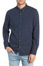 Men's Vans Wakefield Woven Shirt, Size - Blue