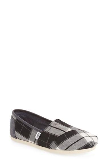 Women's Toms 'classic - Plaid' Slip-on
