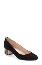 Women's L.k. Bennett Maisy Embellished Heel Pump Us / 37eu - Black