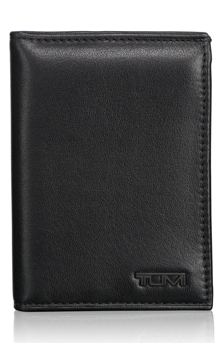 Men's Tumi Delta - Id Lock Shielded L-fold Id Wallet - Black