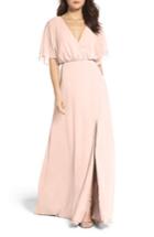 Women's Watters Lottie A-line Chiffon Gown