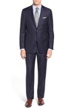 Men's Hickey Freeman 'beacon' Classic Fit Stripe Wool Suit