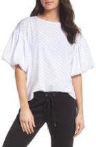 Women's Ragdoll Polka Dot Lounge Tee - Black