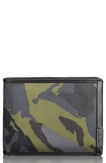 Men's Tumi Alpha - Global Pass Case Wallet - Green