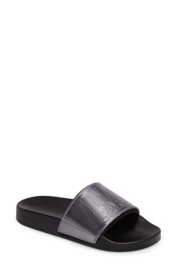 Women's Ivy Park Neoprene Lined Logo Slide Sandal .5us / 37eu - Grey