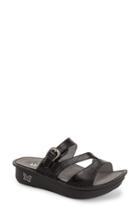 Women's Alegria 'colette' Platform Sandal -8.5us / 38eu - Black