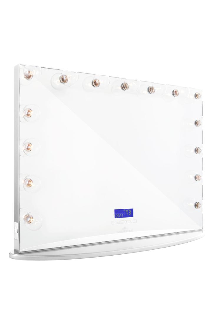 Impressions Vanity Co. Hollywood Glow(tm) Pro Vanity Mirror With Bluetooth Speakers, Size - White