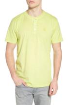 Men's Psycho Bunny Sunwash Henley T-shirt (s) - Green
