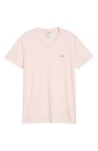 Men's Lacoste Pima Cotton T-shirt (m) - Pink