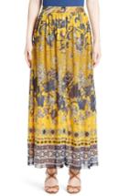 Women's Fuzzi Batik Print Maxi Skirt