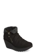 Women's Fly London Yoxi Wedge Bootie -8.5us / 39eu - Black