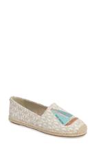 Women's Michael Michael Kors 'kendrick' Slip-on Espadrille Flat .5 M - White