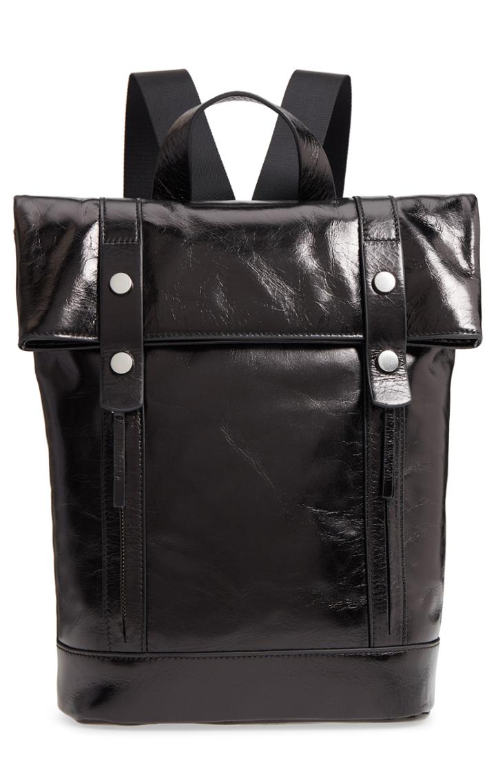 Treasure & Bond Remy Glazed Leather Backpack -