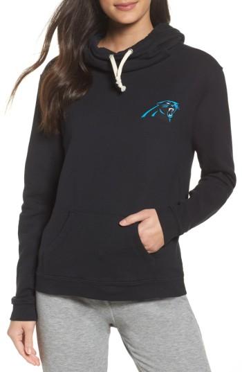 Women's Junk Food Panthers Sunday Hoodie - Black