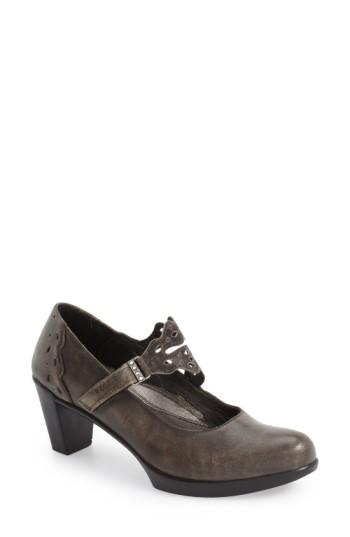 Women's Naot 'amato' Mary Jane Pump Us / 39eu - Grey