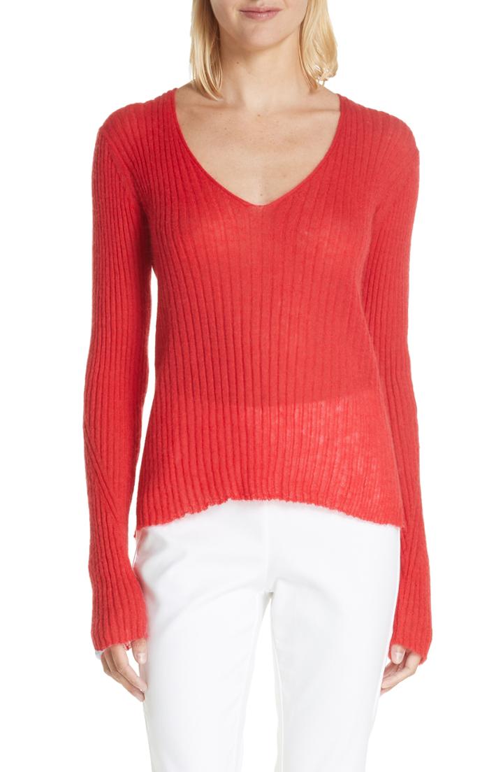 Women's Rag & Bone Donna Mohair & Wool Blend Sweater