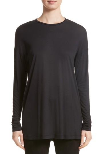 Women's Lafayette 148 New York Crewneck Jersey Tee
