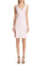Women's Versace Collection Stretch Cady Sheath Dress Us / 38 It - Pink