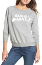 Women's Prince Peter Sleigh Whaaat Sweatshirt, Size - Grey