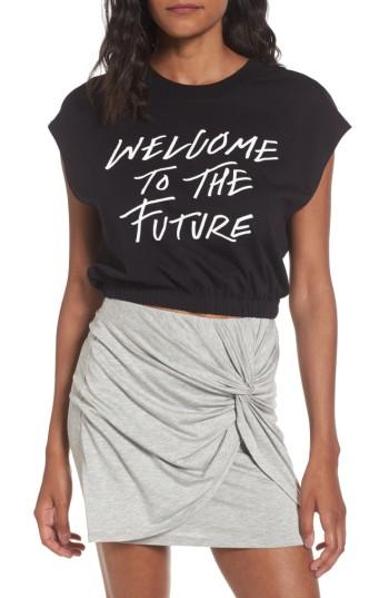 Women's Volcom Cut Cup Crop Graphic Tee