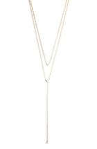 Women's Jules Smith Double Layer Lariat Necklace