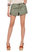 Women's Volcom Stash Shorts - Green