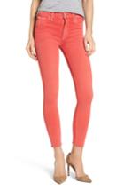 Women's Hudson Jeans Y Crop Skinny Jeans, Size 29 - Red