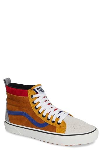 Men's Vans Sk8-hi Mte Insulated Water Resistant Sneaker M - Brown