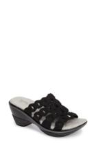 Women's Jambu Romance Linked Slide Sandal M - Black
