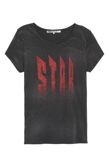 Women's Pam & Gela Crewneck T-shirt - Black