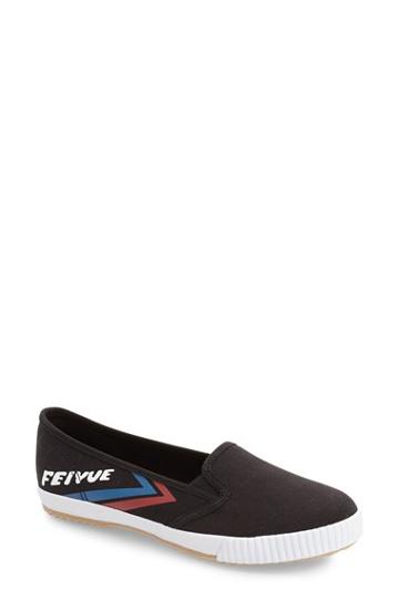 Women's Feiyue. 'fe Lo' Slip-on Sneaker M - Black