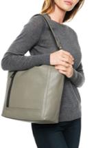 Frye Lena Leather Hobo - Grey