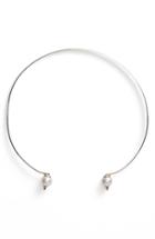 Women's Nektar De Stagni 'new Classics' Spike Cultured Pearl Choker Necklace