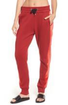Women's Ivy Park Velvet Side Oversize Jogger Pants - Red