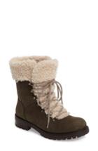 Women's Ugg Fraser Genuine Shearling Water-resistant Boot .5 M - Grey