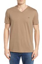 Men's Lacoste Pima Cotton T-shirt (l) - Beige
