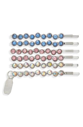 Tasha 'sparkle' Bobby Pins, Size - Blue