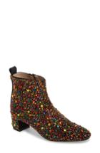 Women's Stuart Weitzman Stardust Embellished Bootie M - Black