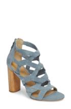 Women's Splendid Bartlett Angled Cage Sandal M - Blue