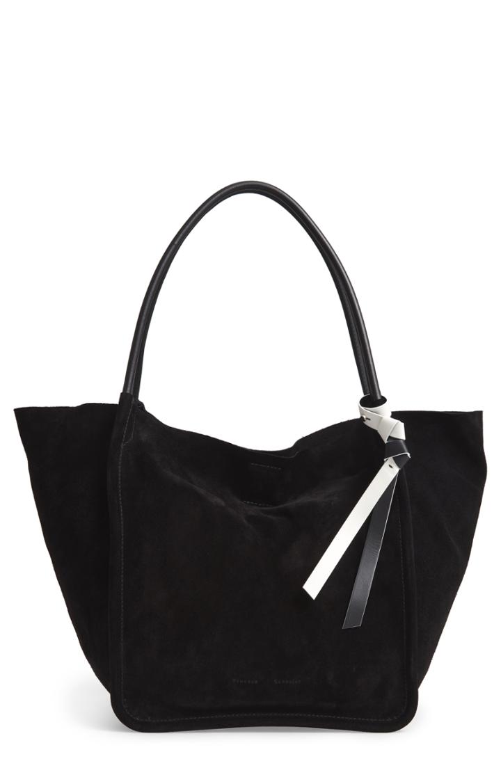 Proenza Schouler Large Suede Tote - Black