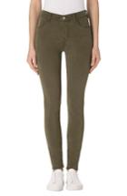 Women's J Brand 'maria - Luxe Sateen' High Rise Skinny Jeans - Green