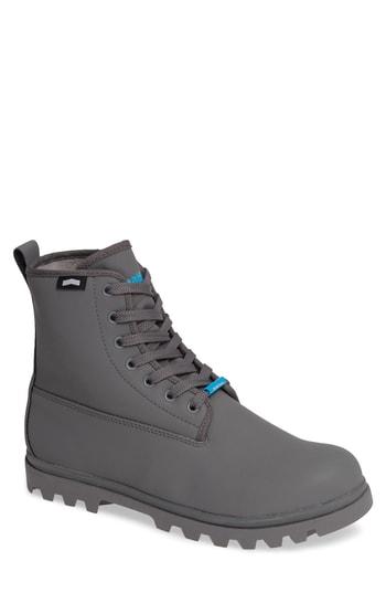 Men's Native Johnny Treklite Water Repellent Boot M - Grey