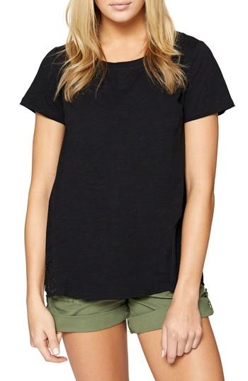 Women's Sanctuary Ulla Eyelet Top - Black